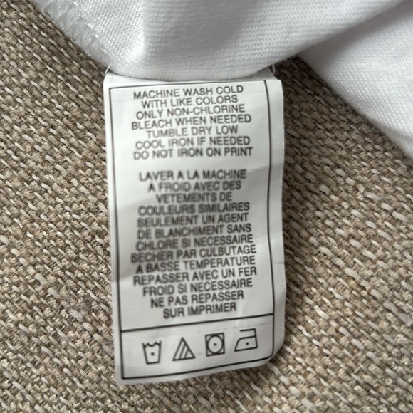 Vitriol women’s Vicky White Long Sleeve T-Shirt. Size large - Picture 9 of 9